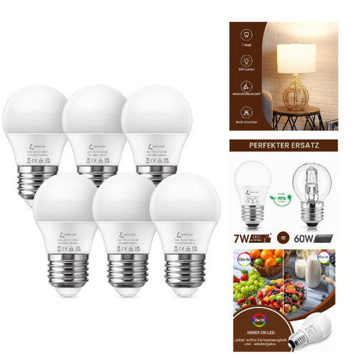 Lohas e27 led glühbirne - e27, 7w
