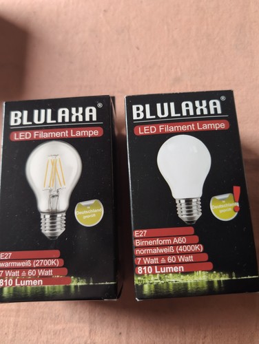 Blulaxa led filament lampe - blulaxa,