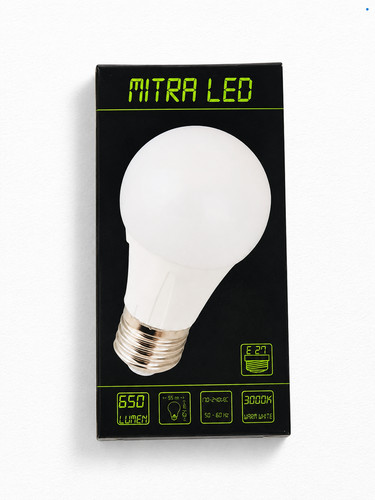 A55 e27 led stück watt - 7,